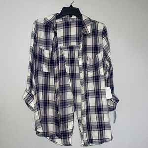 Blue and Pink Flannel